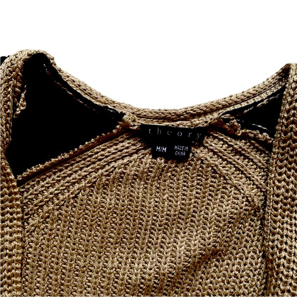 THEORY Scotia B Silk Cardigan Sweater - Picture 2 of 5